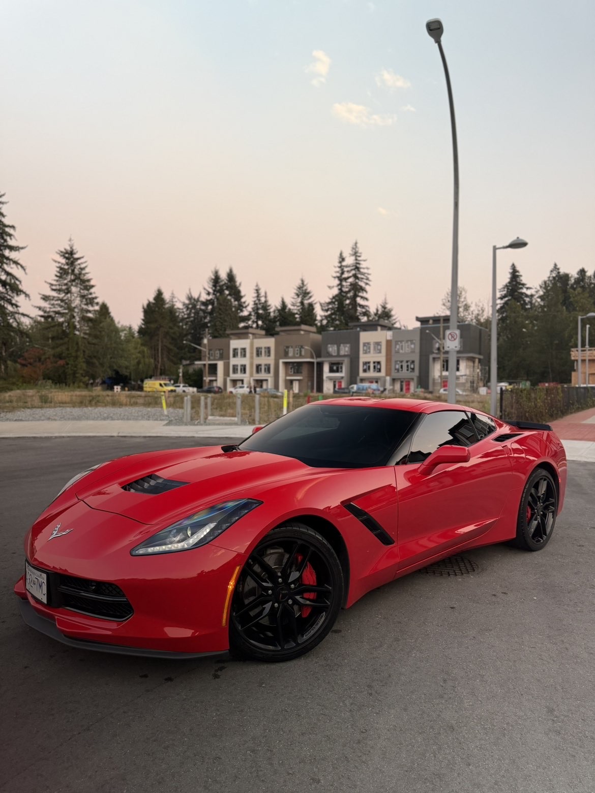 Chevrolet Corvette C7 ceramic coating and auto detailing in Vancouver BC