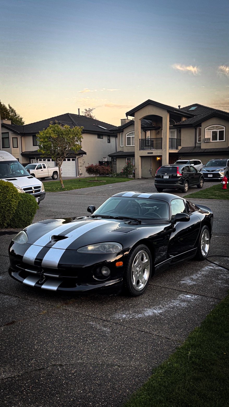 Dodge Viper GTS stage 2 paint correction and gloss restoration in Vancouver BC